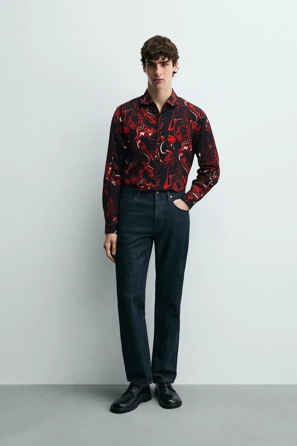 MEN PRINT SHIRT