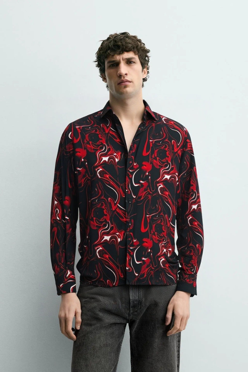 MEN PRINT SHIRT