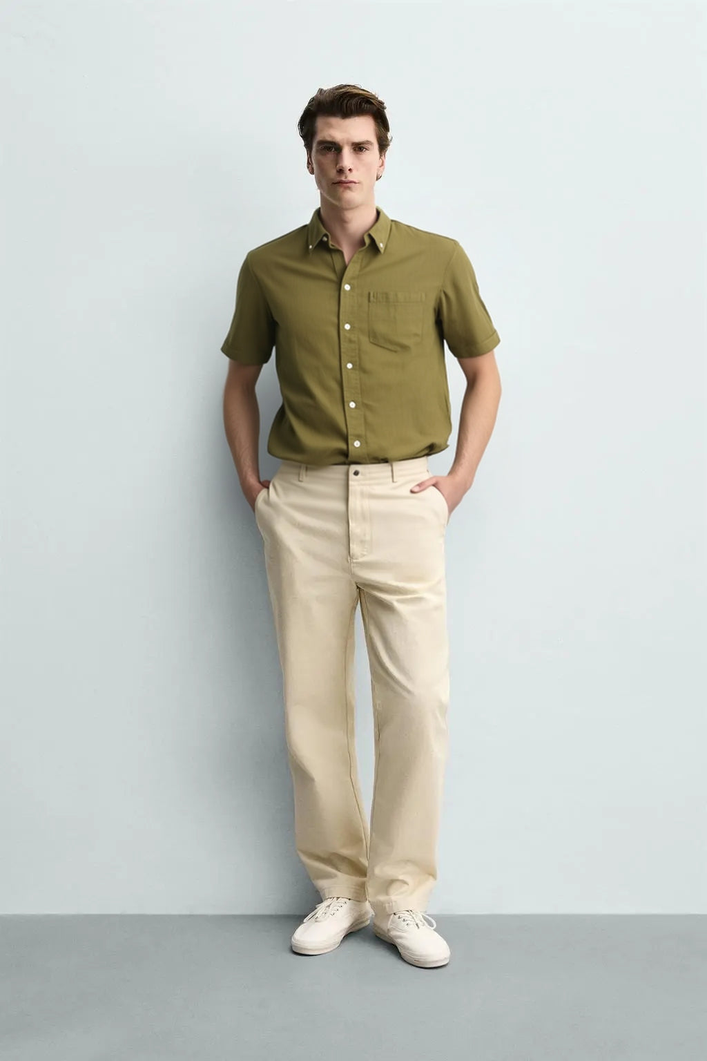 MEN LINEN SHIRT