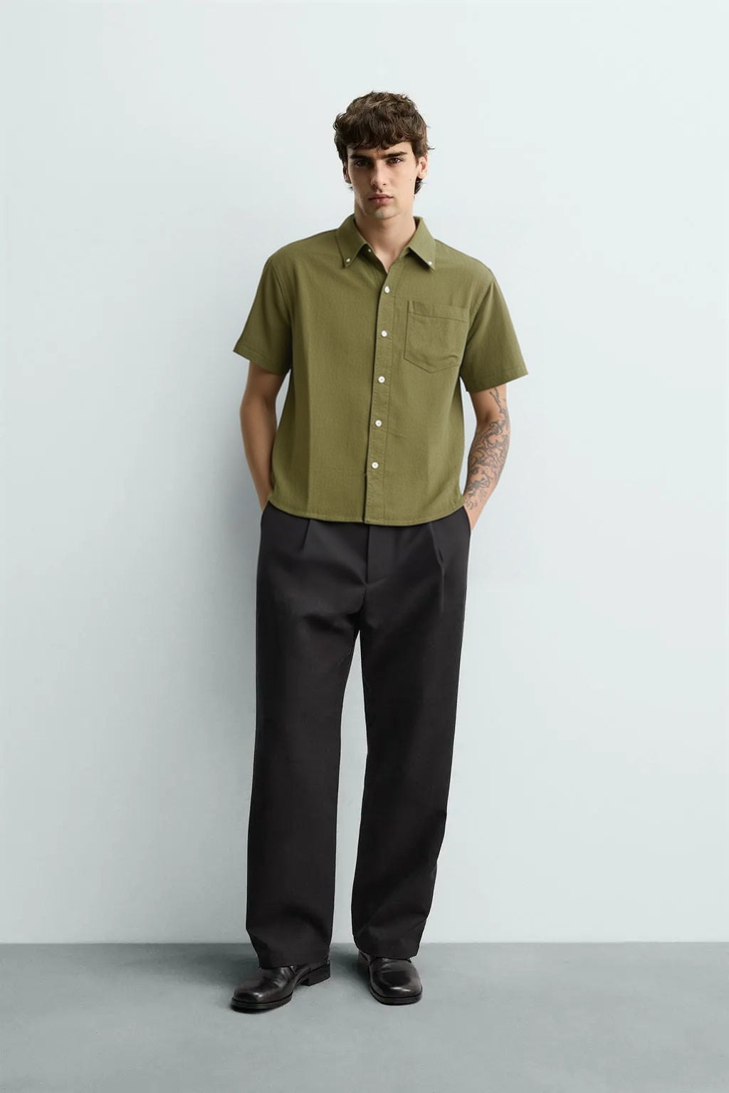MEN LINEN SHIRT