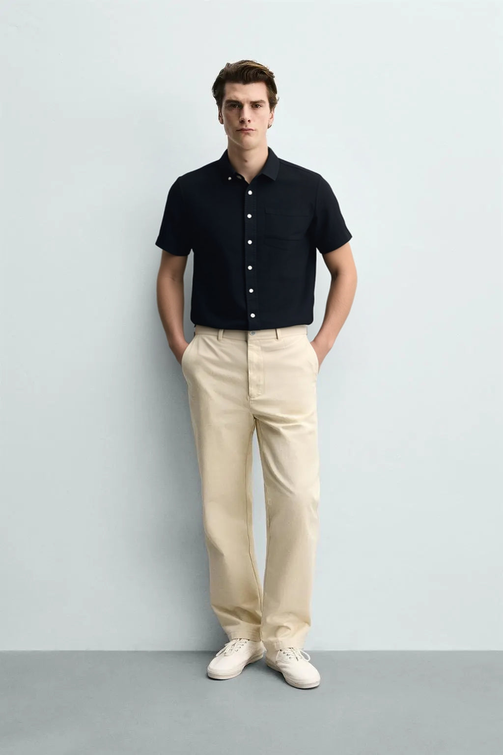 MEN LINEN SHIRT