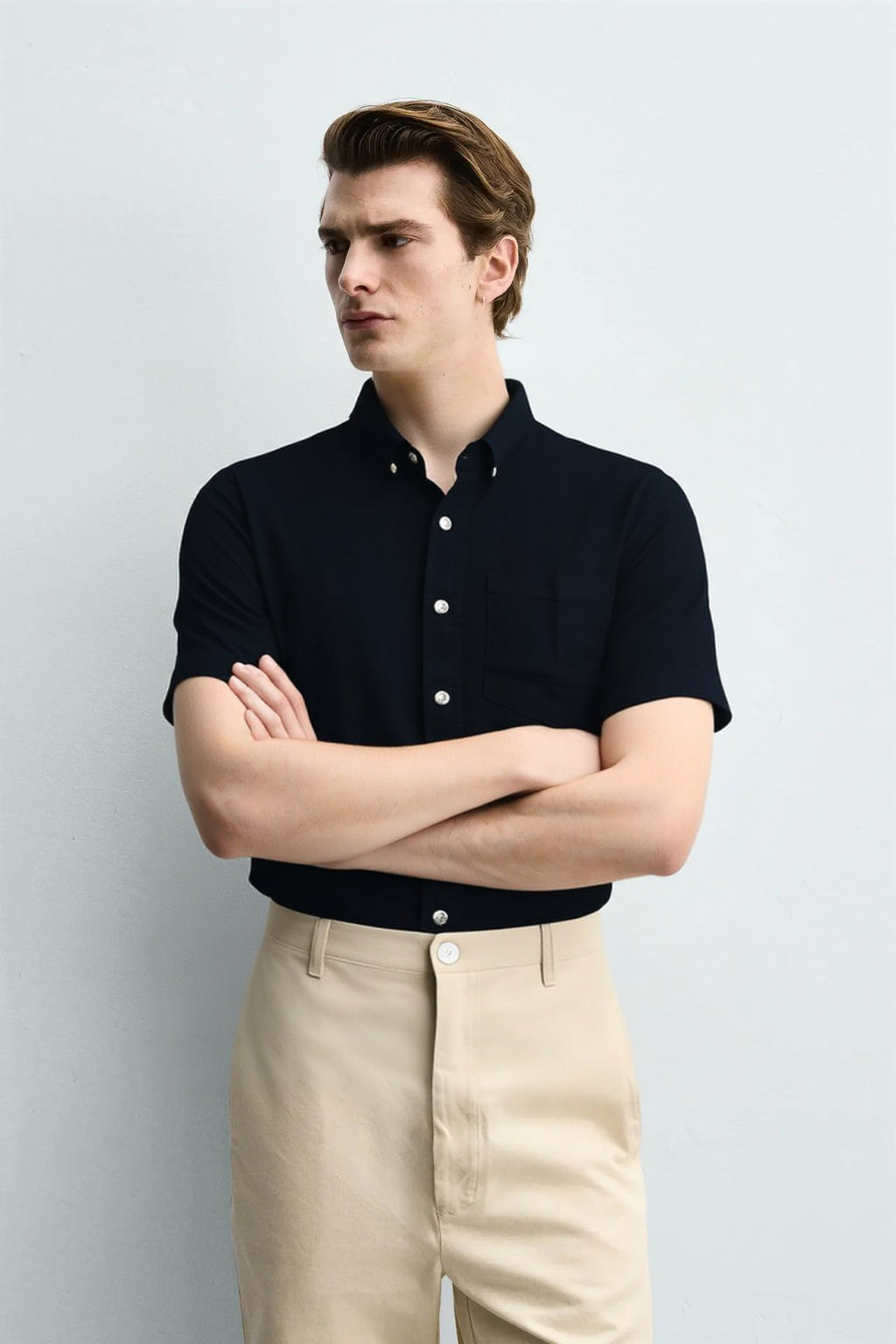 MEN LINEN SHIRT