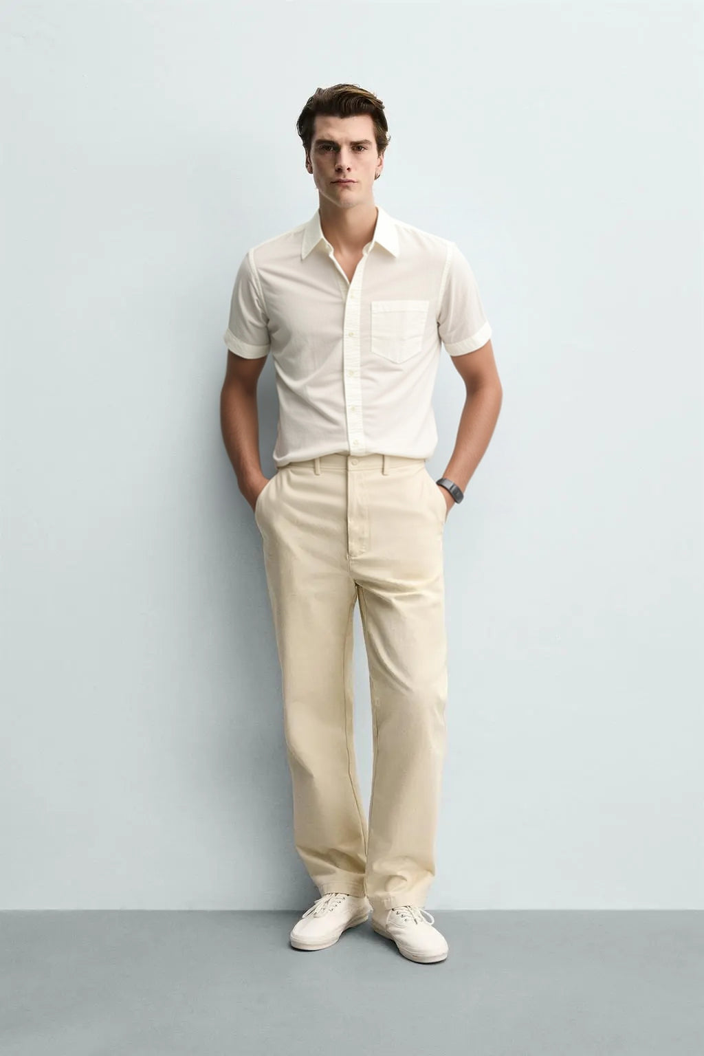 MEN LINEN SHIRT