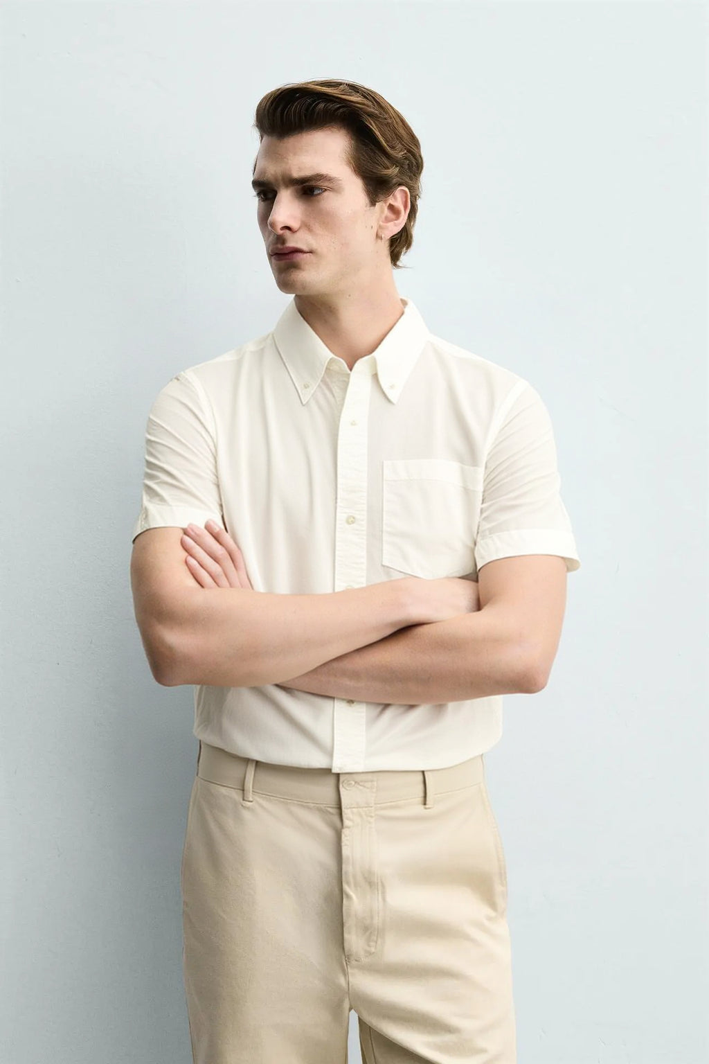 MEN LINEN SHIRT