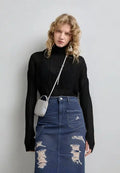WOMEN DENIM SKIRT