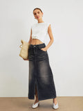 WOMEN DENIM SKIRT