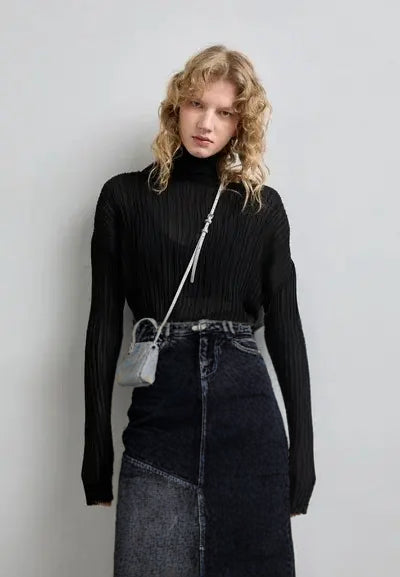 WOMEN DENIM SKIRT