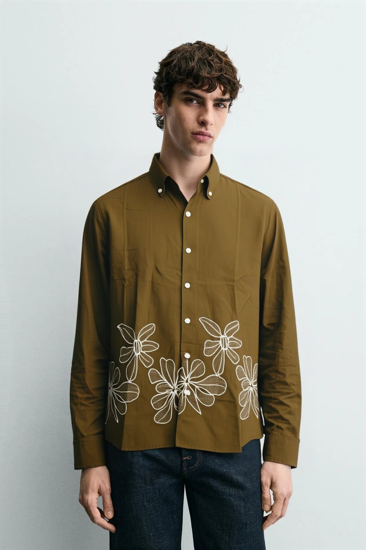 MEN EMBROIDERED SHIRT