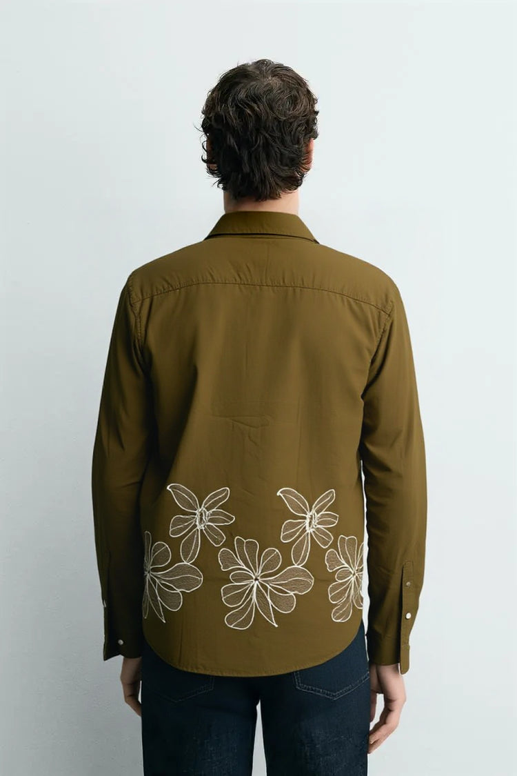 MEN EMBROIDERED SHIRT