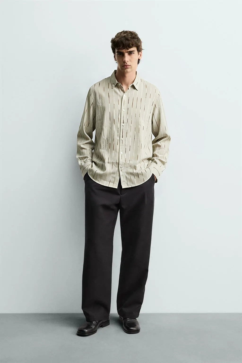 MEN STRIPE SHIRT
