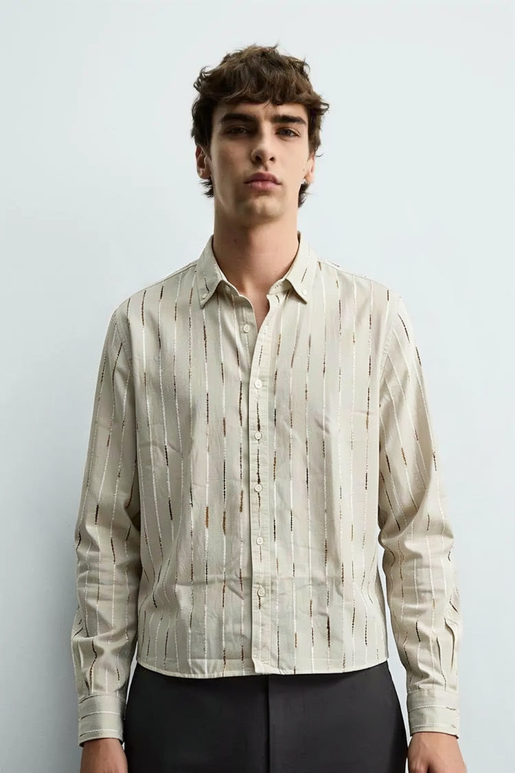 MEN STRIPE SHIRT