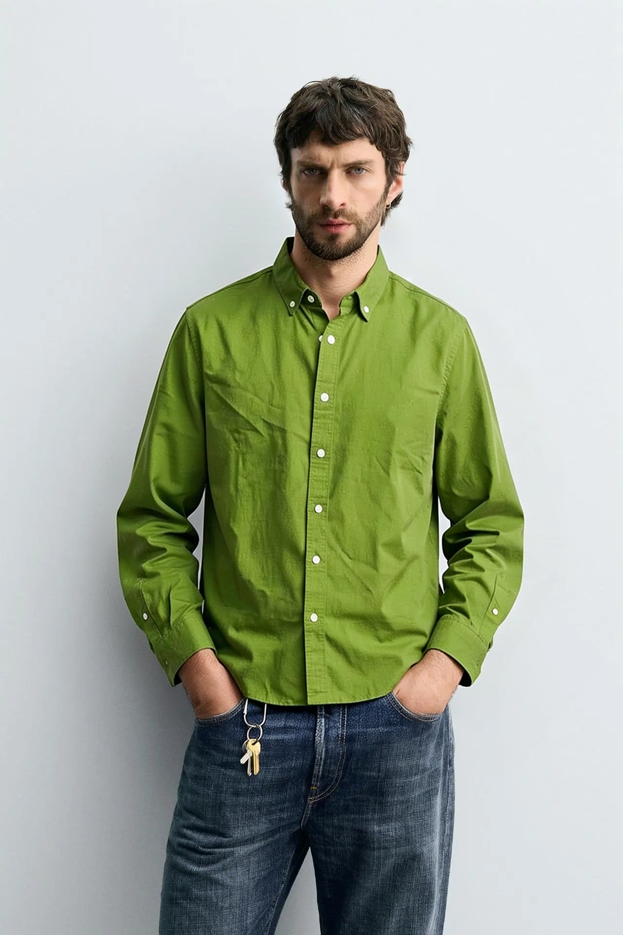 MEN LINEN SHIRT