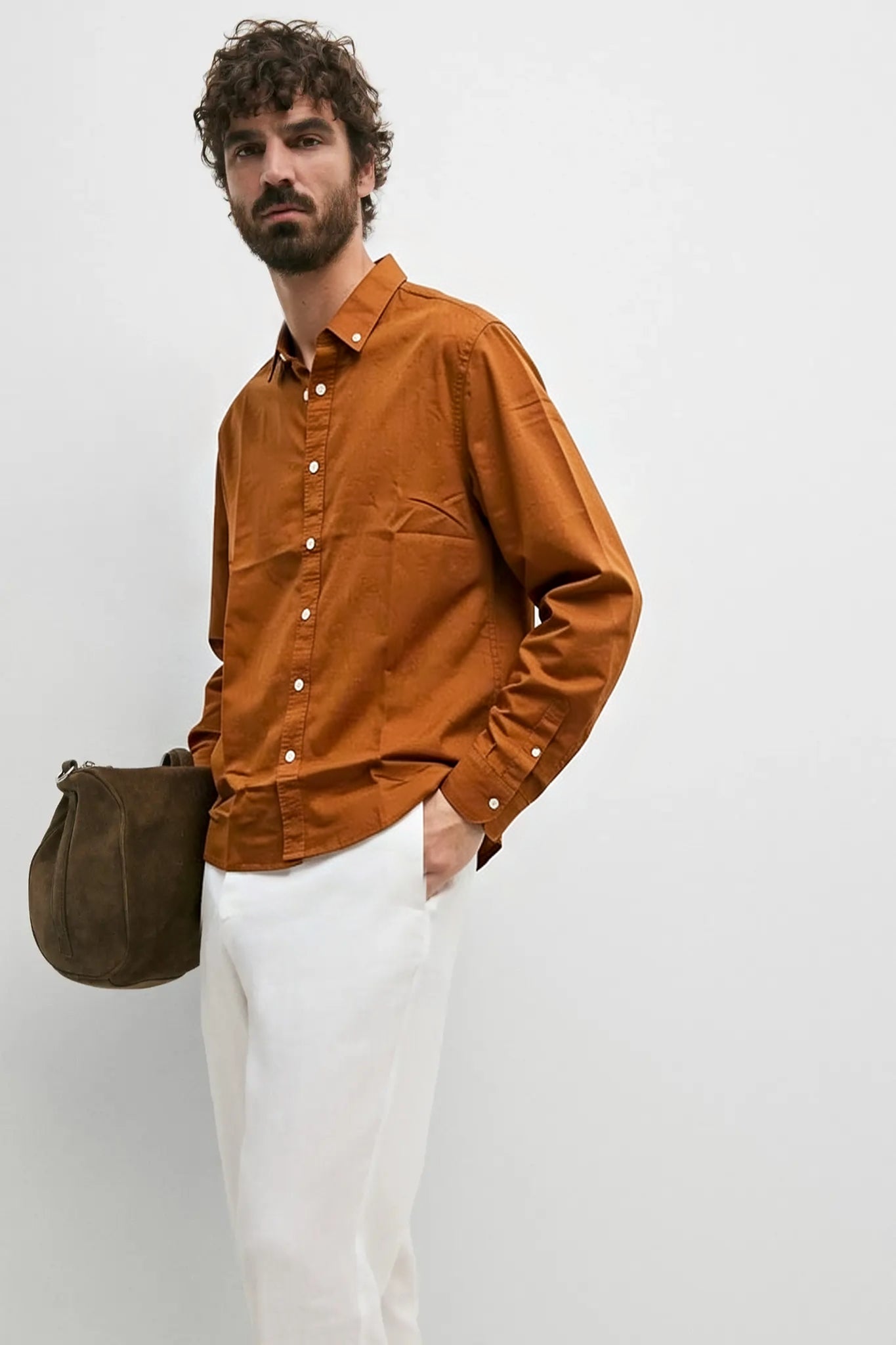 MEN LINEN SHIRT