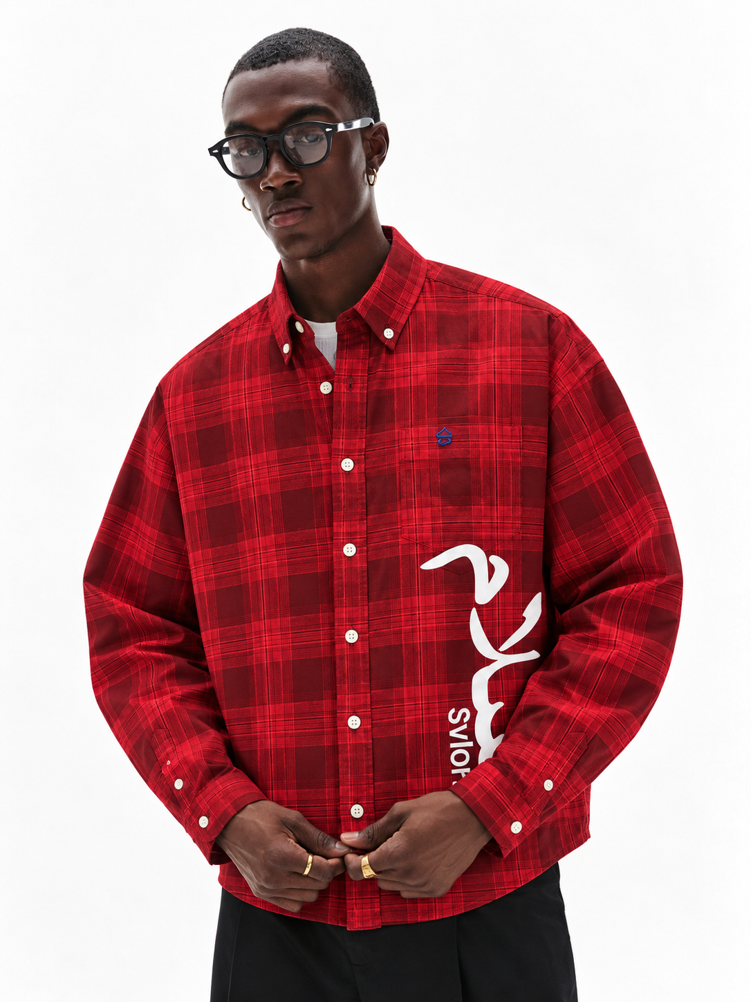 SYLOR Grid Statement Shirt
